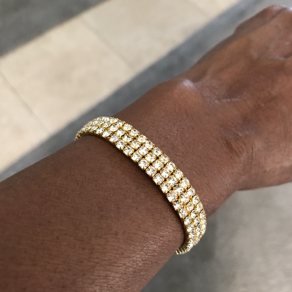 Fashion Diamond Stretch Bracelet